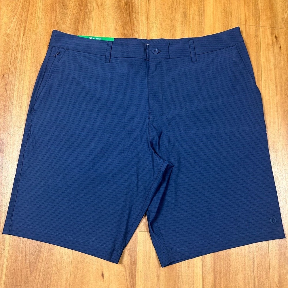 Hang Ten Men’s Navy Flat‎ Front Shorts Size Waist 38